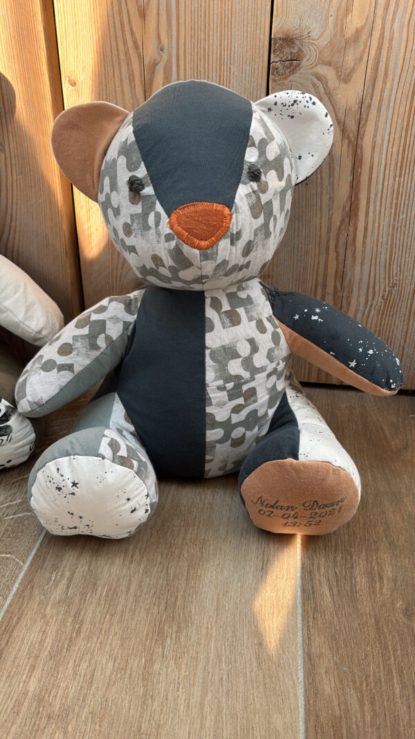 Geboorteknuffel Beer optie 3